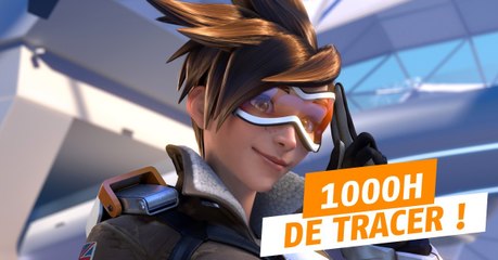 Overwatch : voici à quoi ressemble une Tracer avec 1000h de jeu