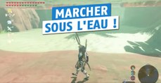 The Legend of Zelda Breath of the Wild : un bug permet de marcher sous l'eau