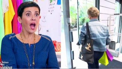 Les Reines du Shopping : une candidate fonce dans une porte