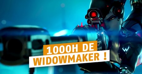 Overwatch : voici à quoi ressemble une Widowmaker avec 1000 heures de jeu