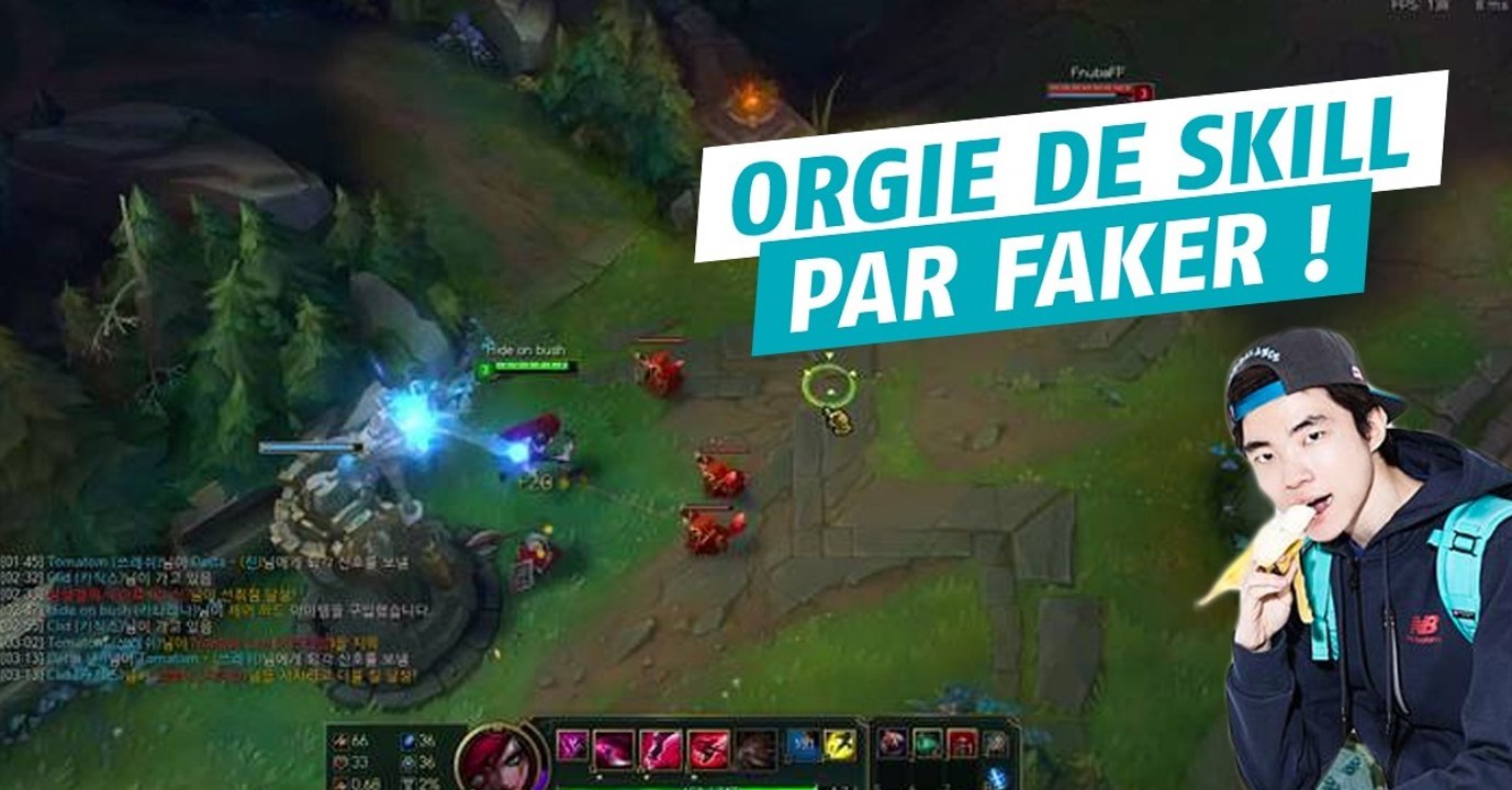 League of Legends : une compilation des plus belles esquives de Faker pour le plaisir des yeux