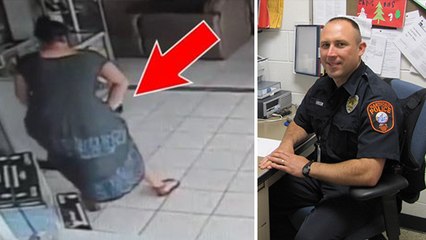 Elle vole dans un magasin pour l'anniversaire de sa fille, mais le policier paie pour elle !
