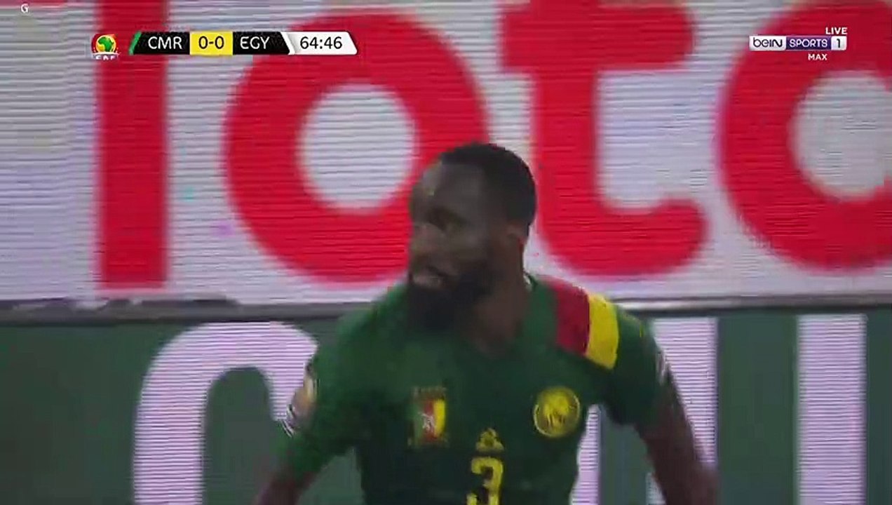 الشوط الثاني مباراة مصر و الكاميرون 0-0 نصف نها...