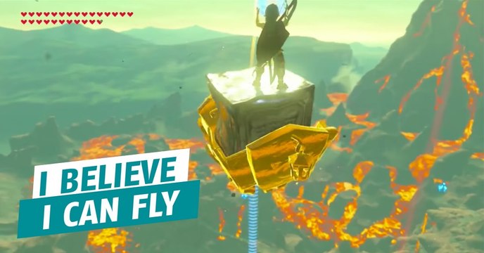 Zelda : il construit une machine volante pour toucher le plafond du jeu