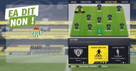 FIFA 17 : EA interdit une formation jugée trop puissante