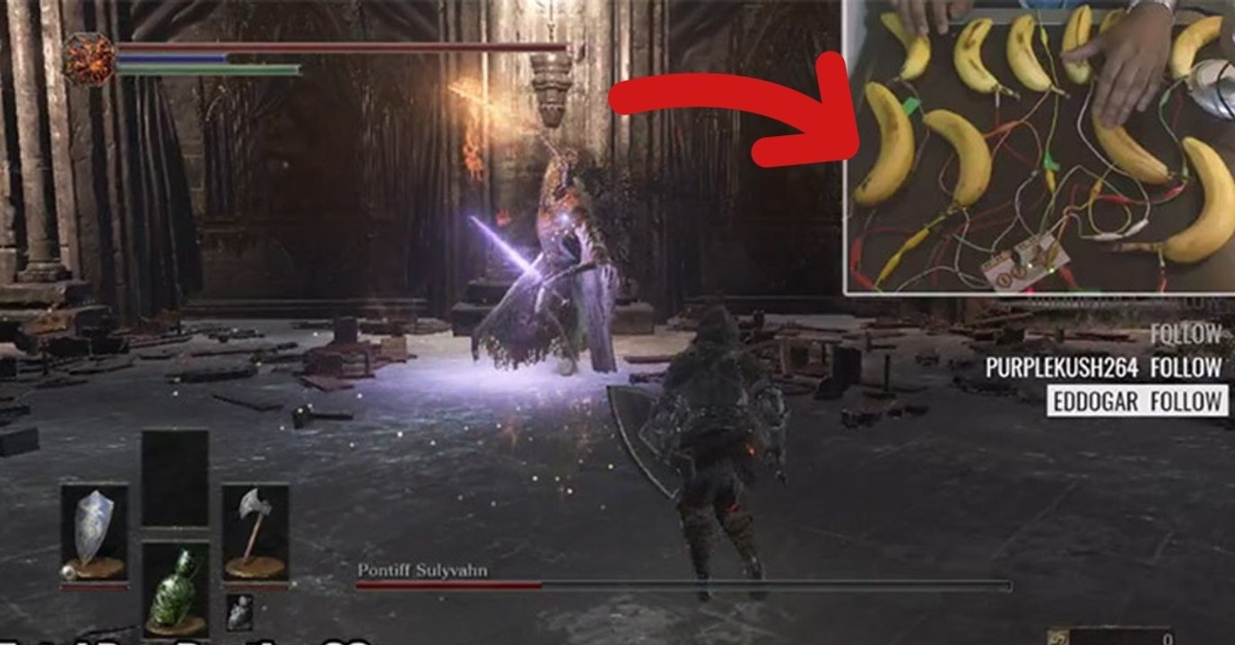 Dark Souls 3 : il termine le jeu avec des bananes
