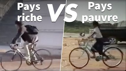 La journée d'un enfant pauvre comparée à celle d'un enfant riche