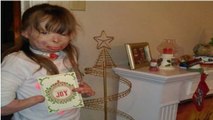 Brûlée sur 75% du corps, Safyre appelle à recevoir des cartes de Noël du monde entier pour décorer son sapin
