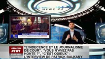 'Actualités obscènes et judiciaires', 'Tu n'as pas honte ?', 'Abominable' : Interview BFMTV de Patri