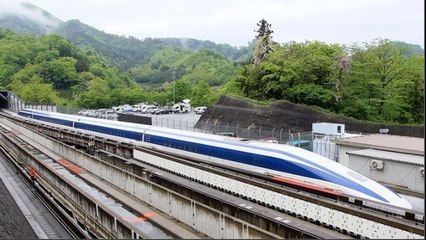 Le Japon crée un prototype de train du futur en lévitation