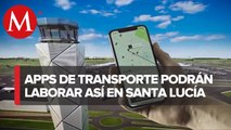¿Usas Uber? Taxis por aplicación no podrán recoger pasajeros en aeropuerto de Santa Lucía