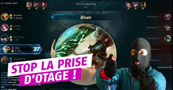 League of Legends : Riot pourrait-il éviter les situations de prise d'otage en ranked ?