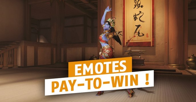 Overwatch : emotes abusées