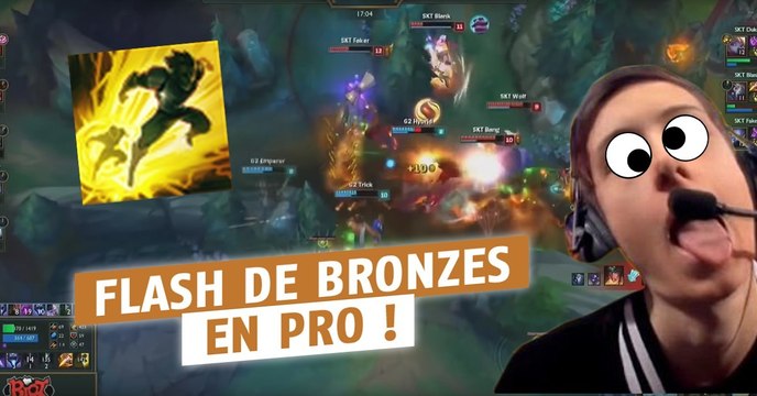 League of Legends : quand les professionnels font les pires Flash du monde