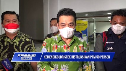 DKI Jakarta Berlakukan PTM 50%
