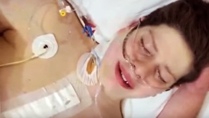 Ayant survécu à une transplantation d’organe, sa réaction à son réveil est bouleversante