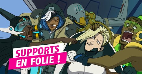 Overwatch : jouer et gagner avec 5 supports dans la même équipe, c'est possible