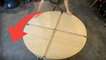Scott Rumschlag fabrique la table ronde la plus pratique au monde