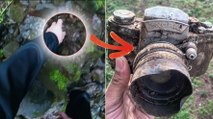 En pleine balade en forêt, il déterre un appareil photo vieux de 60 ans. Ce qu'il y découvre à l'intérieur est impressionnant !