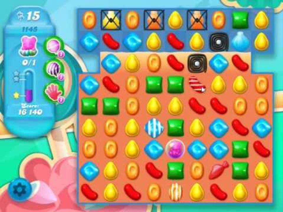 Candy Crush Soda Saga niveau 1145 : solution et astuces pour passer le level
