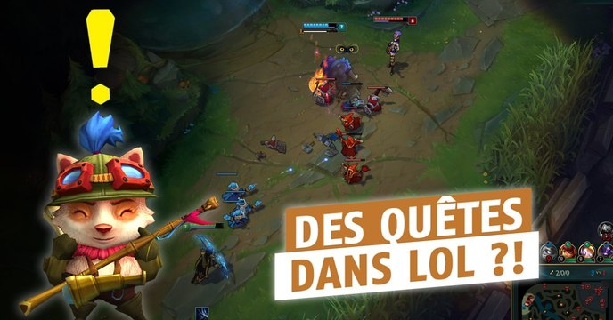 League of Legends : avec la mise à jour des tank des objets contiendront des quêtes