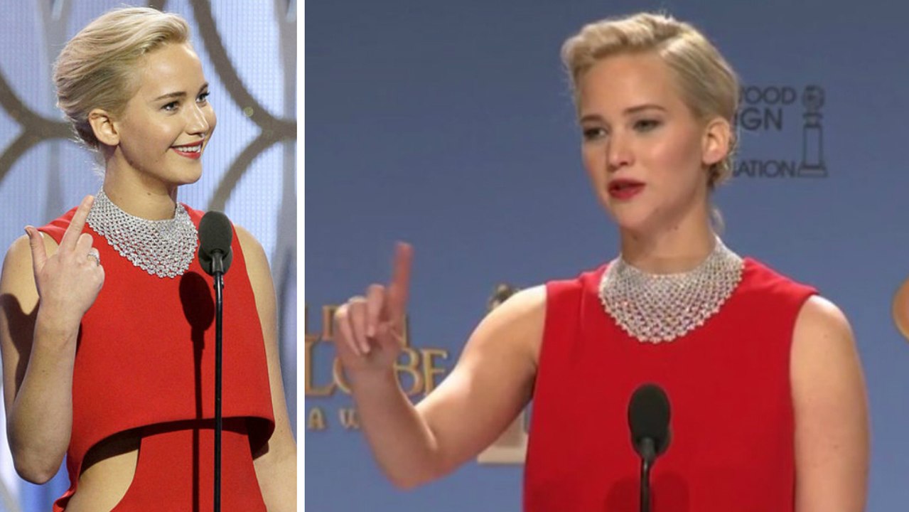 Golden Globes 2016 : Jennifer Lawrence remet à sa place un journaliste en pleine cérémonie