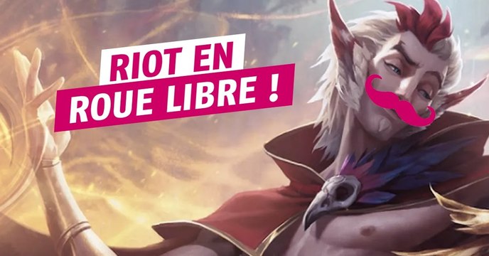 League of Legends : pendant sa création, Rakan avait une grosse moustache de Braum rose sur le dos