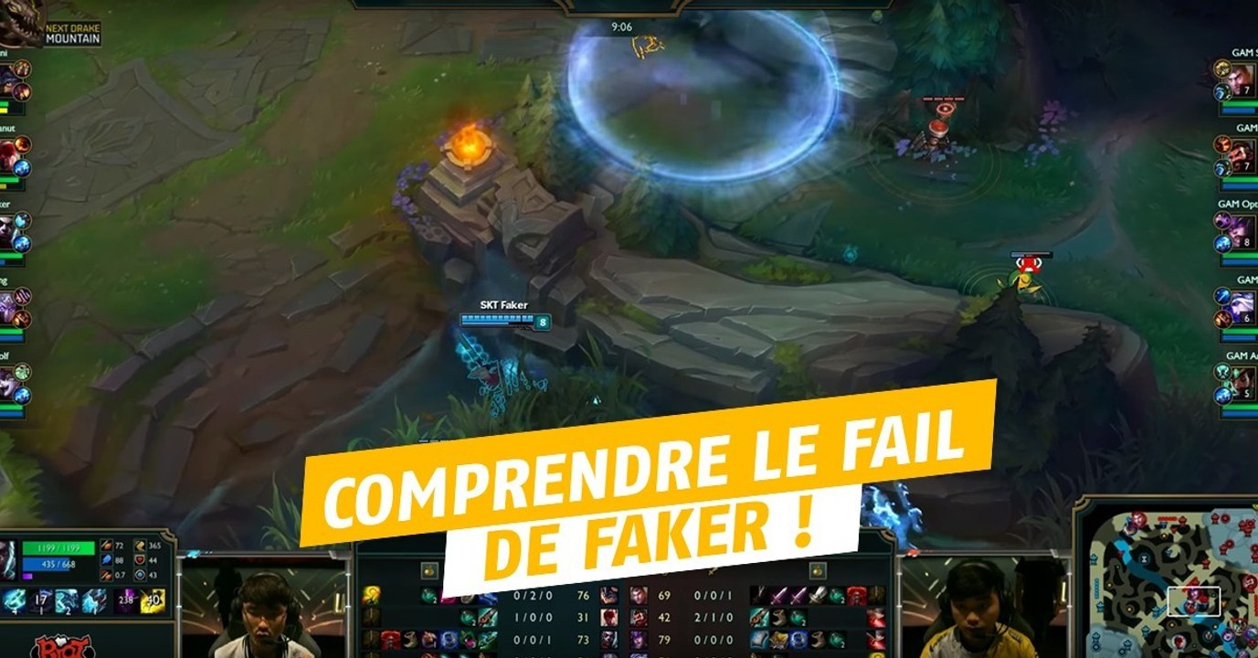 League of Legends : oui, Faker a fail hier soir, et voici pourquoi