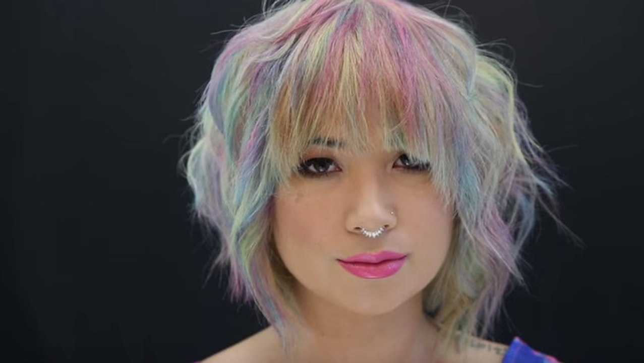 Coloration : la tendance de l'aquarelle dans les cheveux