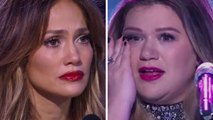 American Idol : Kelly Clarkson en larmes après l'interprétation de son nouveau single