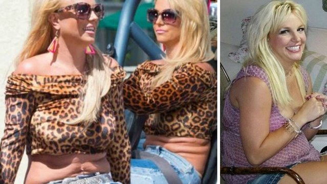 Britney Spears plus mince que jamais, la chanteuse en montre beaucoup, et c'est torride