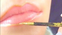 Glitter lip liner : la tendance maquillage de la Fashion Week parisienne