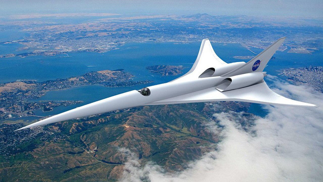 La NASA élabore un nouvel avion super sonique silencieux qui succèdera au Concorde