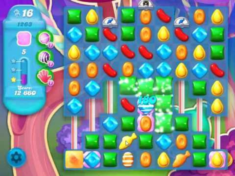 Candy Crush Soda Saga niveau 1263 : solution et astuces pour passer le level