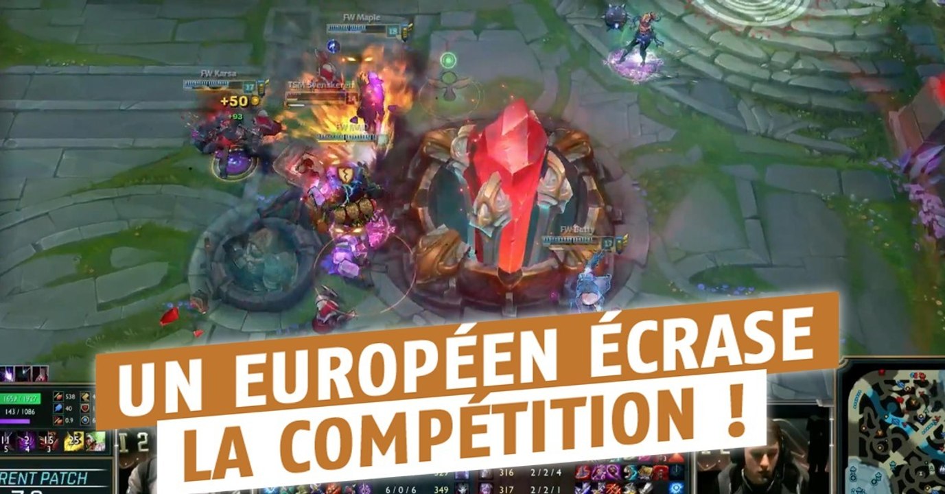 League of Legends : c'est un joueur européen qui a les meilleures stats au MSI pour l'instant