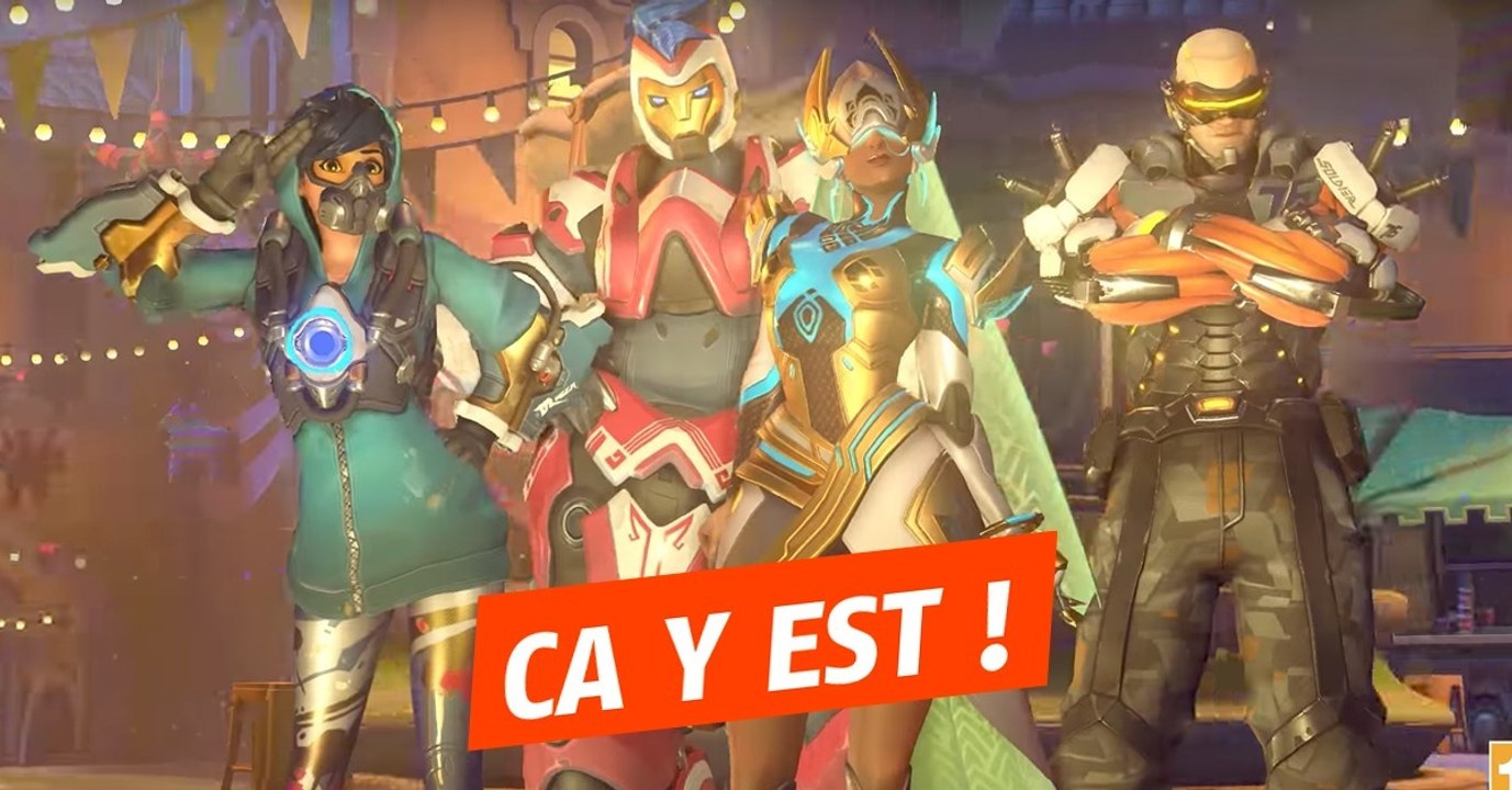 Overwatch : des nouveautés époustouflantes pour l'anniversaire du jeu sont arrivées !