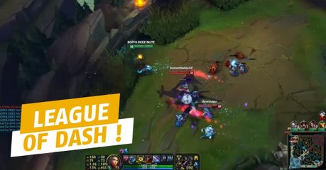 League of Legends : le nombre de dash a doublé dans le jeu