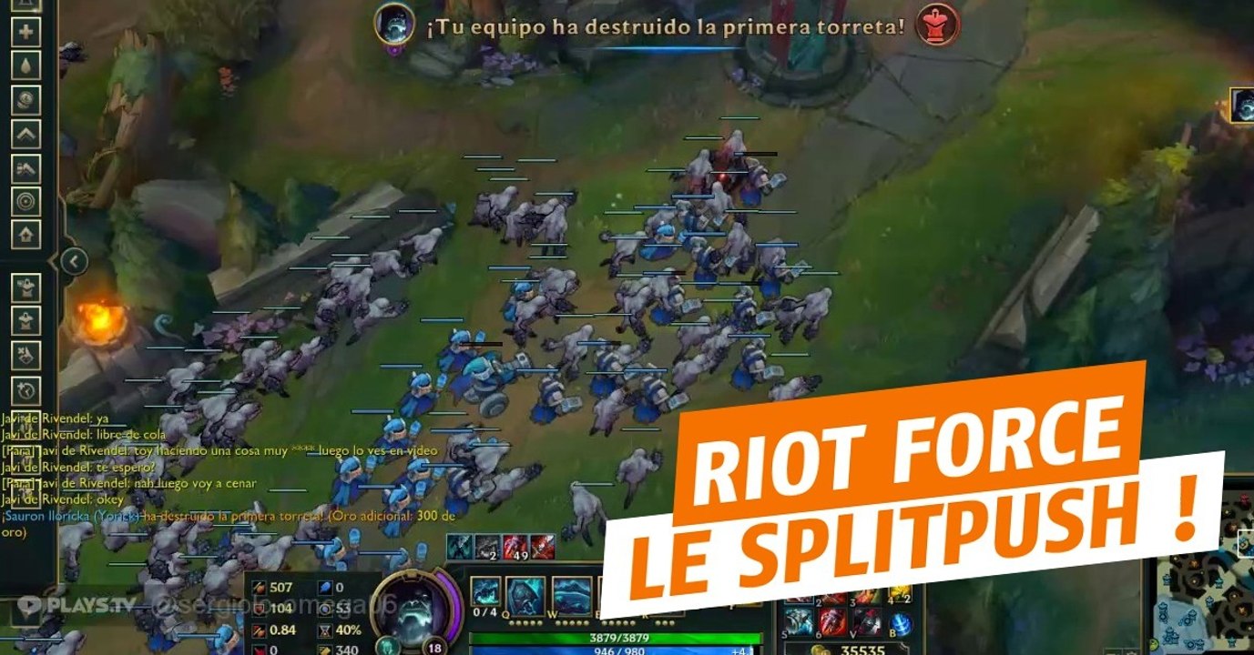 League of Legends : depuis quelques patchs Riot fait tout pour imposer la méta splitpush