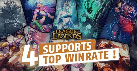 League of Legends : 4 supports s'incrustent dans le top 10 des meilleurs champions du moment