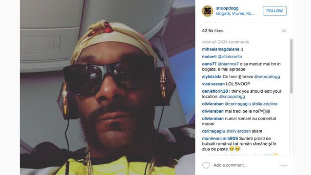 Snoop Dogg provoque le buzz autour d'un village en Roumanie