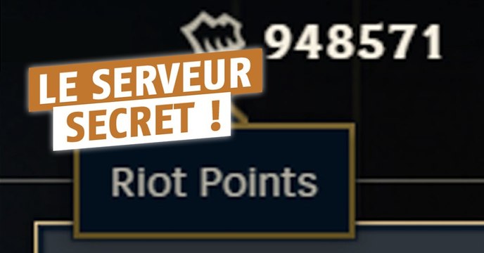 League of Legends : un serveur secret accessible uniquement aux pros et aux Rioters