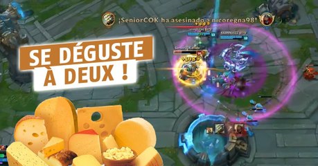 League of Legends : découvrez le fromage made in China à déguster à deux