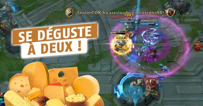 League of Legends : découvrez le fromage made in China à déguster à deux