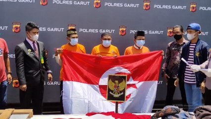 Sebar Video Makar dan Nodai Bendera Merah Putih, 3 'Jenderal' NII Ditangkap