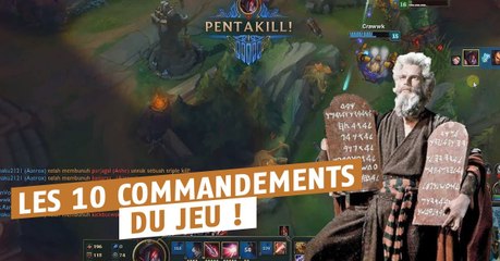 League of Legends : découvrez les 10 commandements mis au point par la communauté