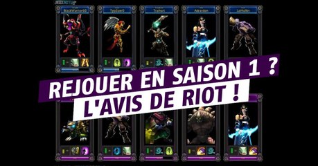 League of Legends : vous aimeriez avoir un mode qui reprend la saison 1 ou 2 ? Riot nous en parle