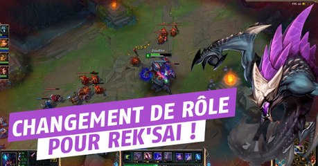 League of Legends : la Rek'Sai nouvelle est arrivée et ça s'accompagne d'un nouveau rôle