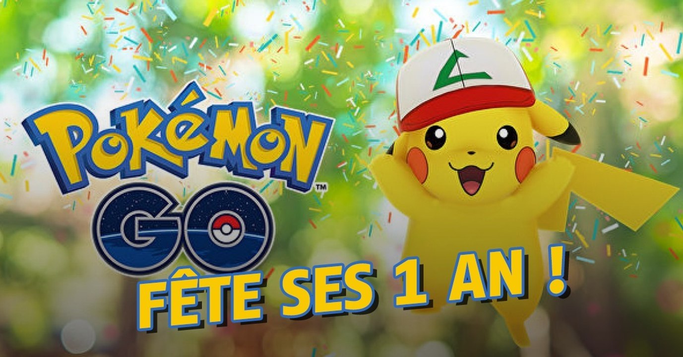 Pokemon GO : pour fêter son anniversaire Niantic a préparé un bel événement