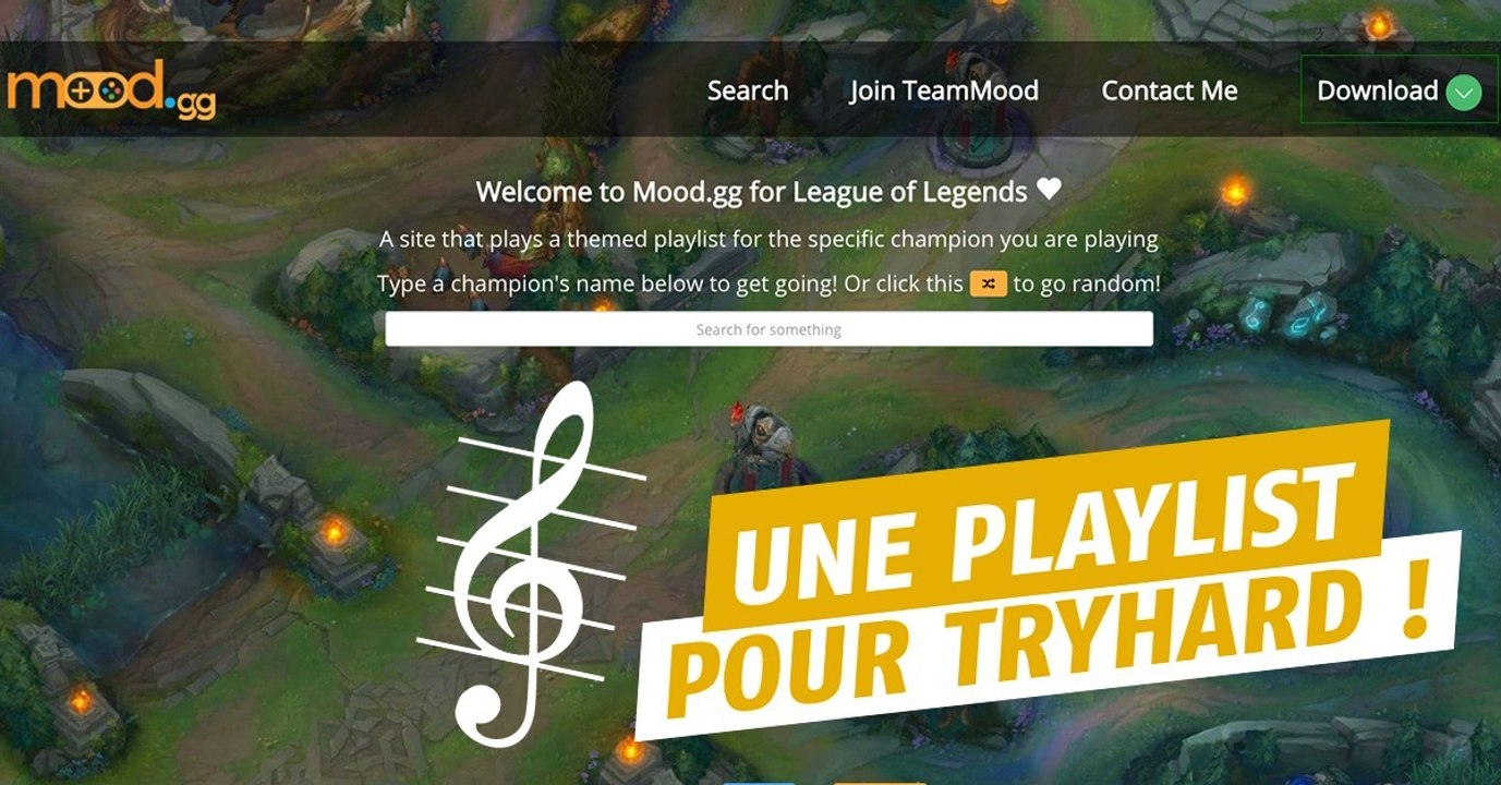 League of Legends : si tu aimes tryhard avec de la musique, ce site est fait pour toi
