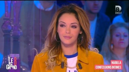 Nabilla sur le plateau du Grand 8 : très émotive quand elle parle de TPMP